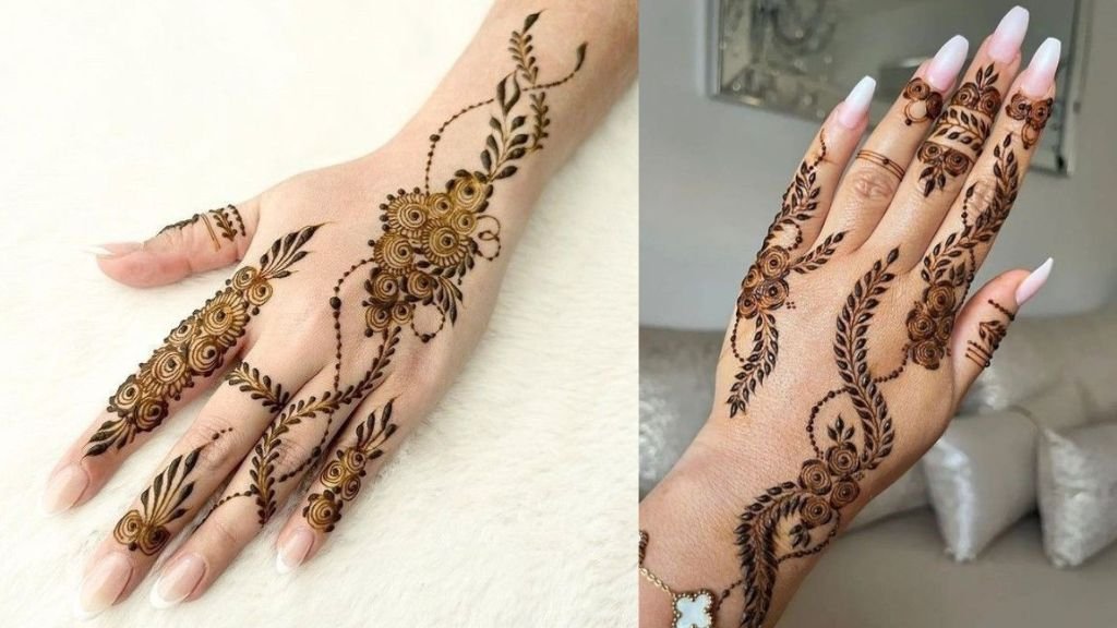 Simple Mehndi Design New