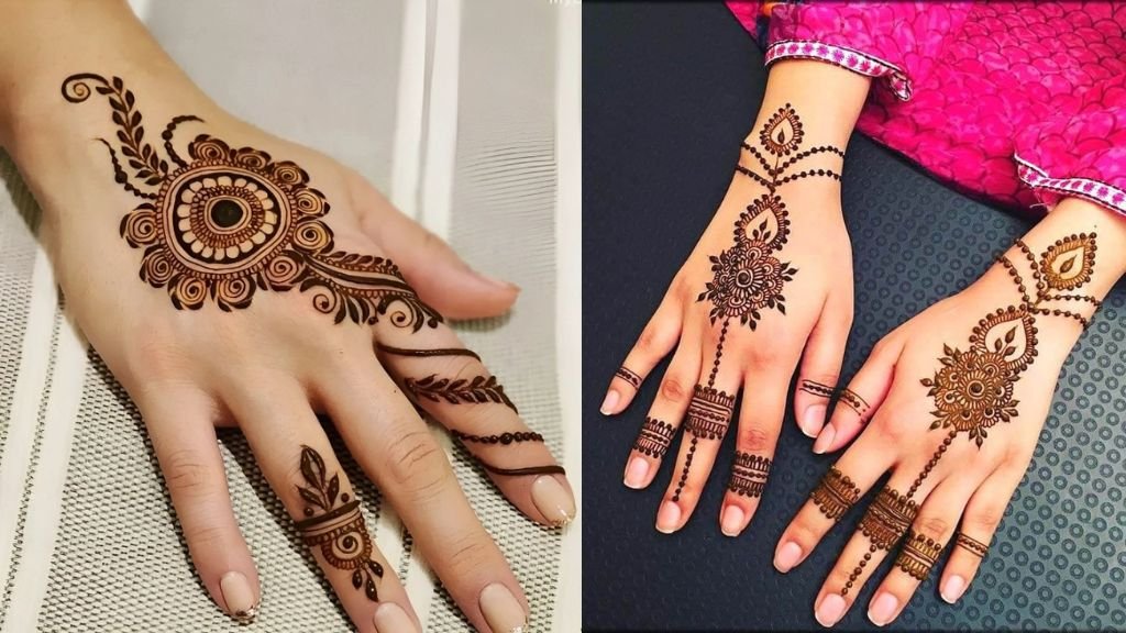 Aasan Mehndi Design