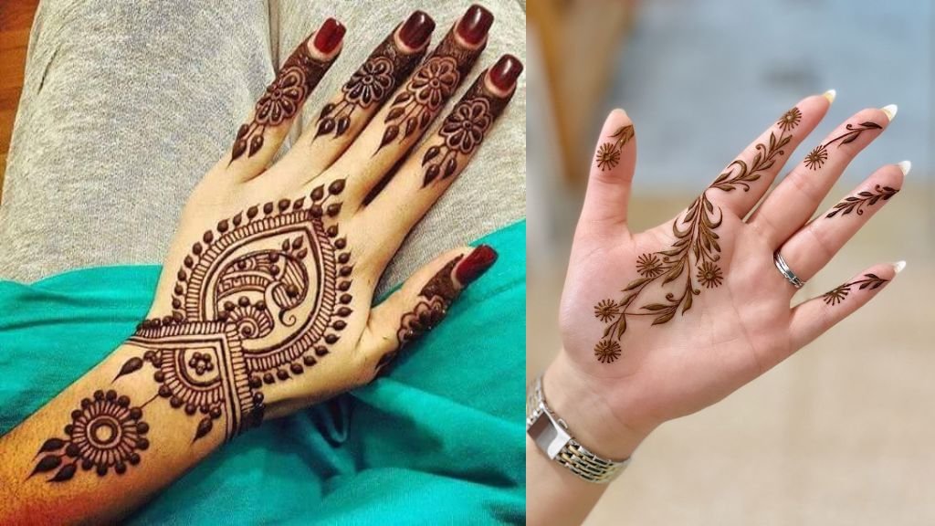 Aasan Mehndi Design
