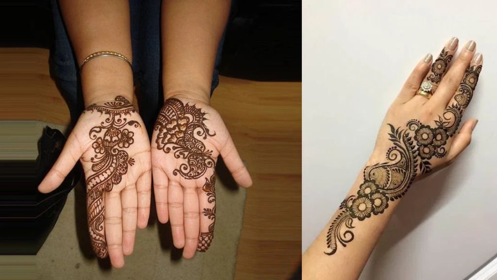 Aasan Mehndi Design