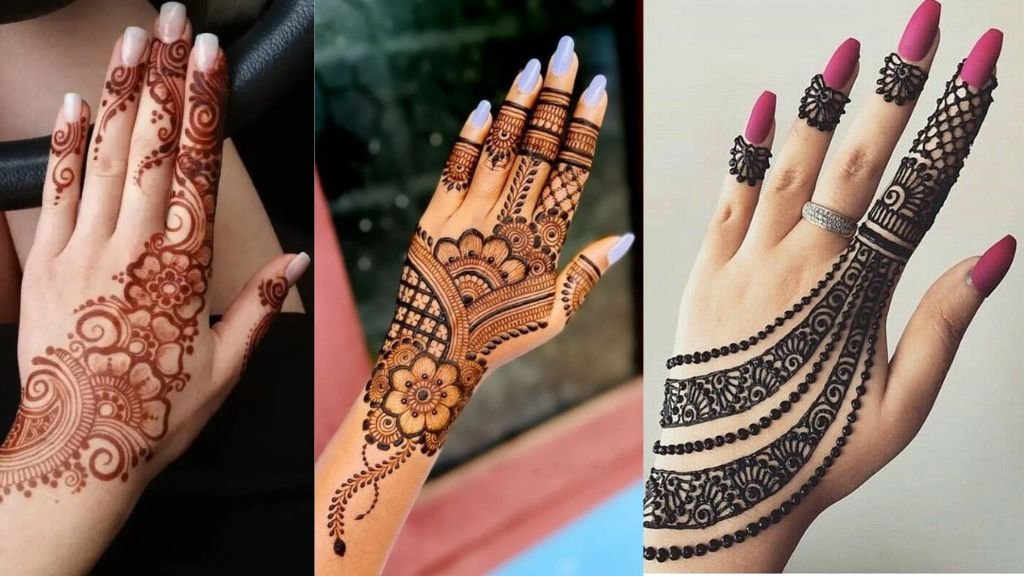 Easy Back Hand Mehndi Design