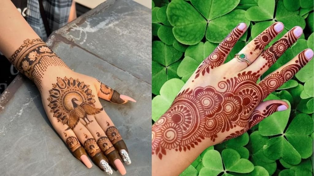 Easy Back Hand Mehndi Design