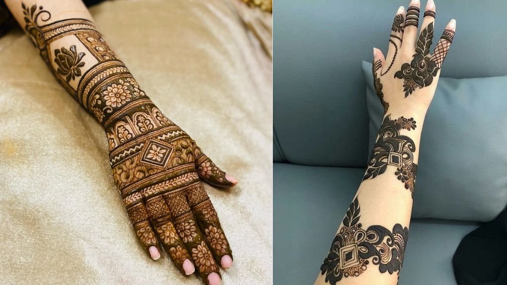 Chudi Wali Mehandi Design