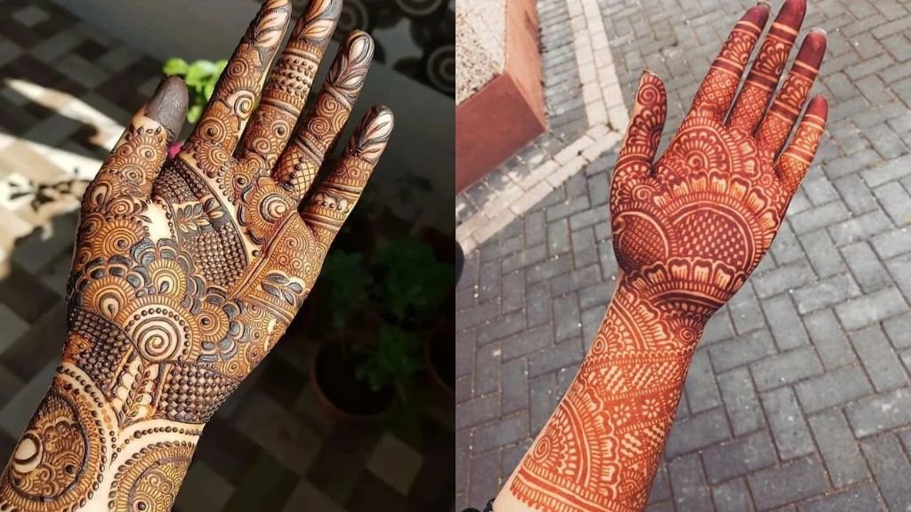 Chudi Wali Mehandi Design