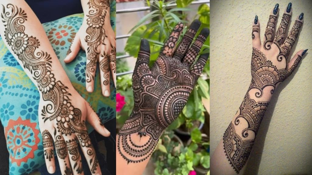 Chudi Wali Mehandi Design