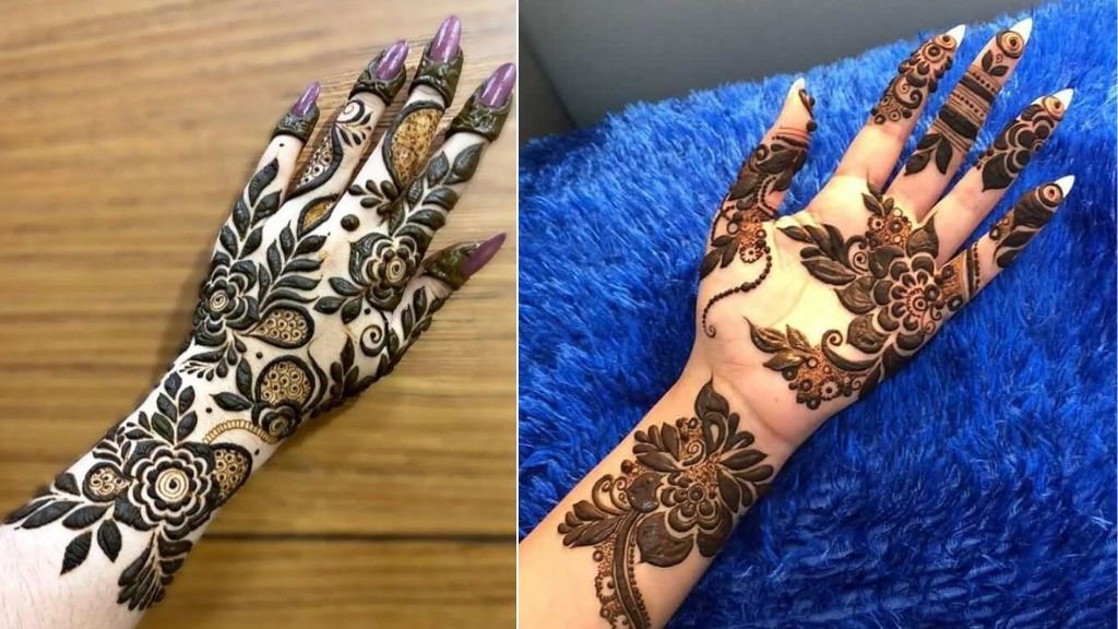 Gulab Wali Mehandi Design