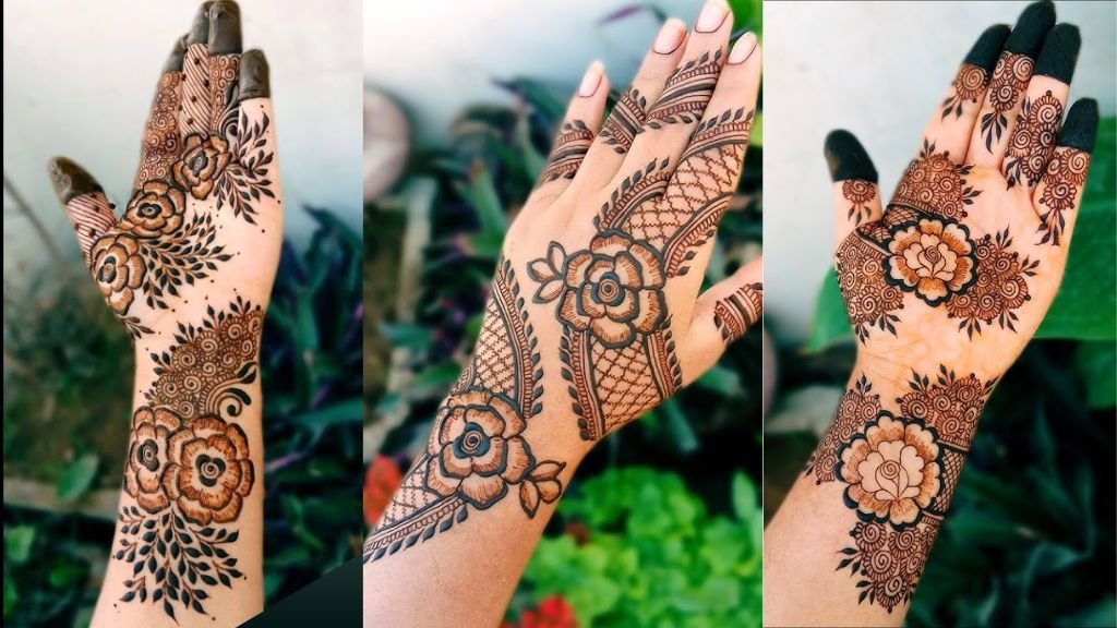 Gulab Wali Mehandi Design