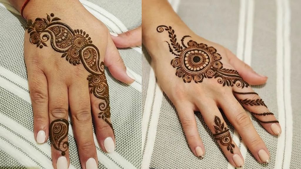 Arabic Mehndi Designs Simple