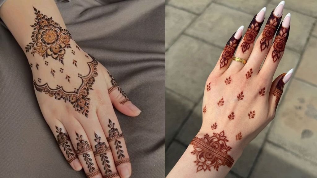 Simple Mehndi Design New