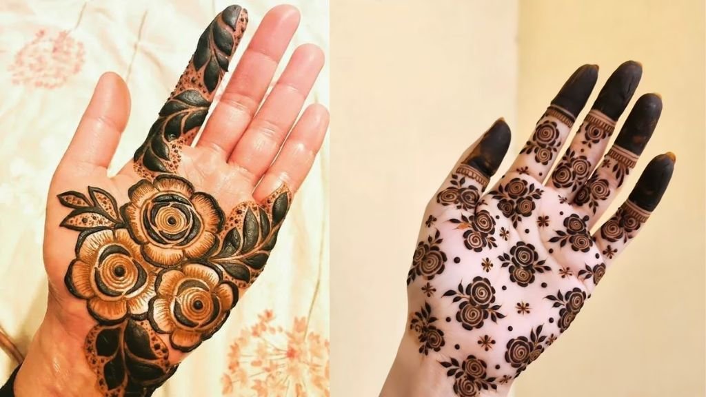 Simple Mehandi ke Design