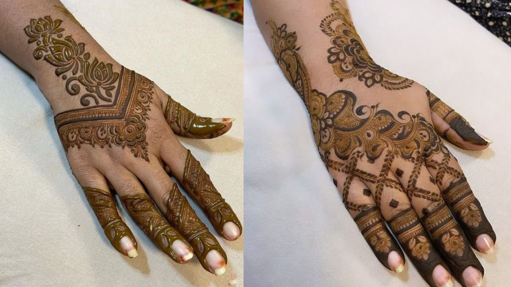 Barik Mehndi Designs