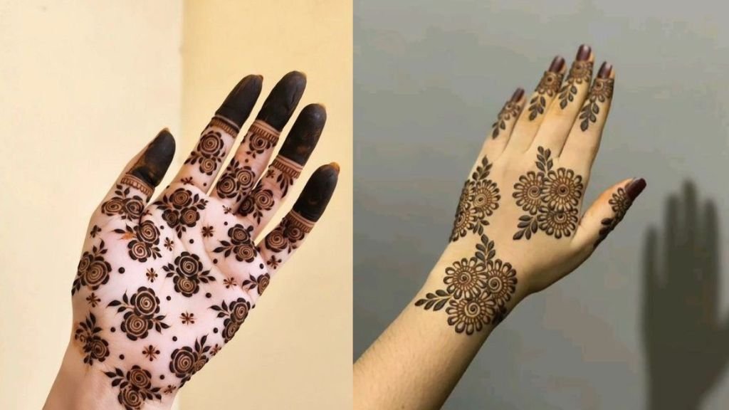 Barik Mehndi Designs