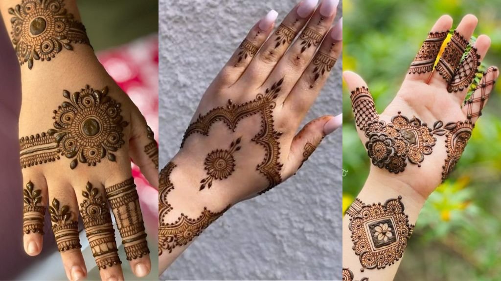 Simple Mehndi Designs for Hands