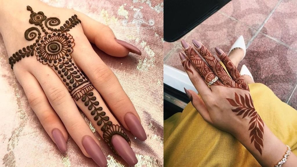 Simple Mehndi Designs for Hands