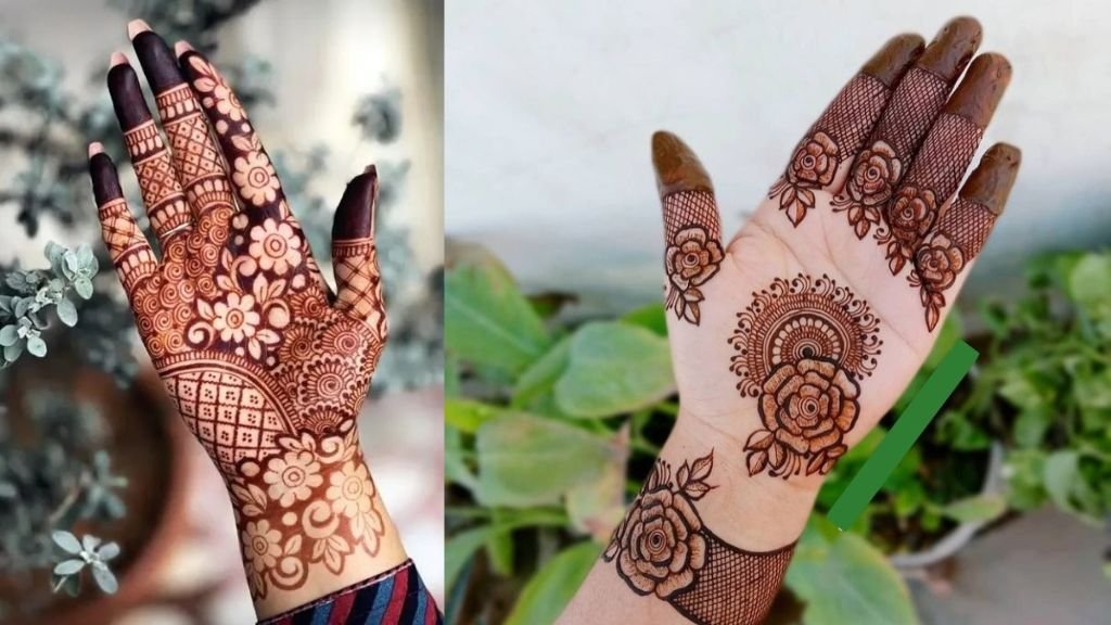 Simple Mehndi Designs for Hands