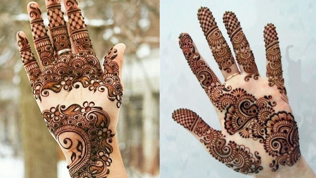 Arabic Mehandi Design for Front Hand