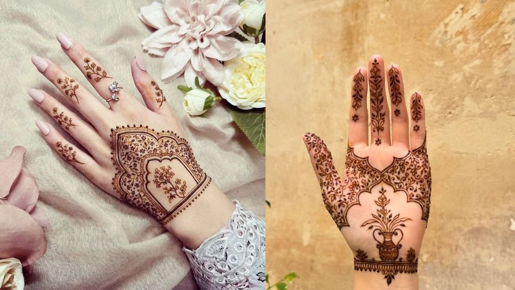 Arabic Mehandi Design for Front Hand