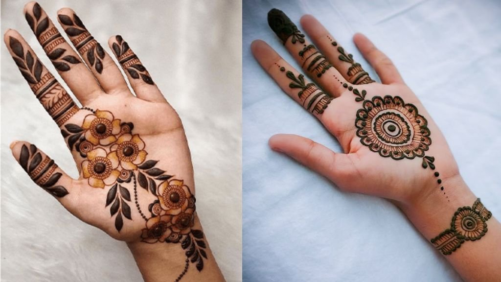 Arabic Mehandi Design for Front Hand
