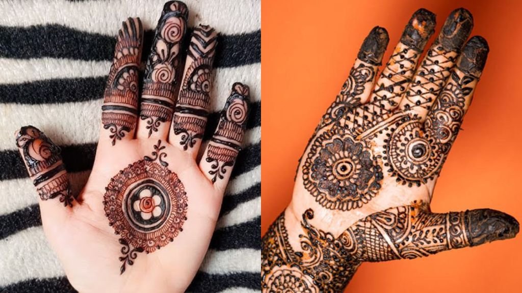 Arabic Mehandi Design for Front Hand