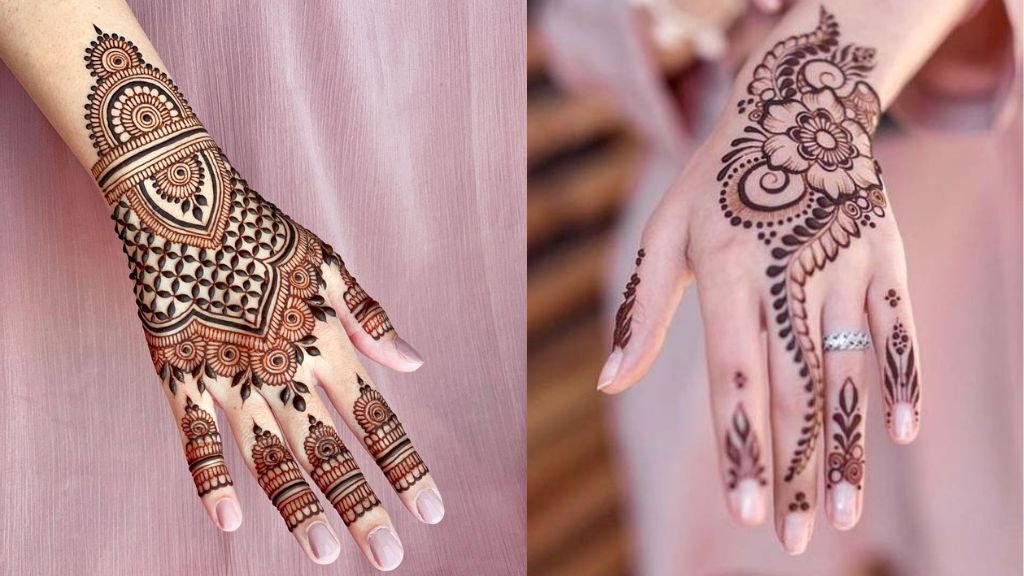 Arabic Mehandi Design for Front Hand