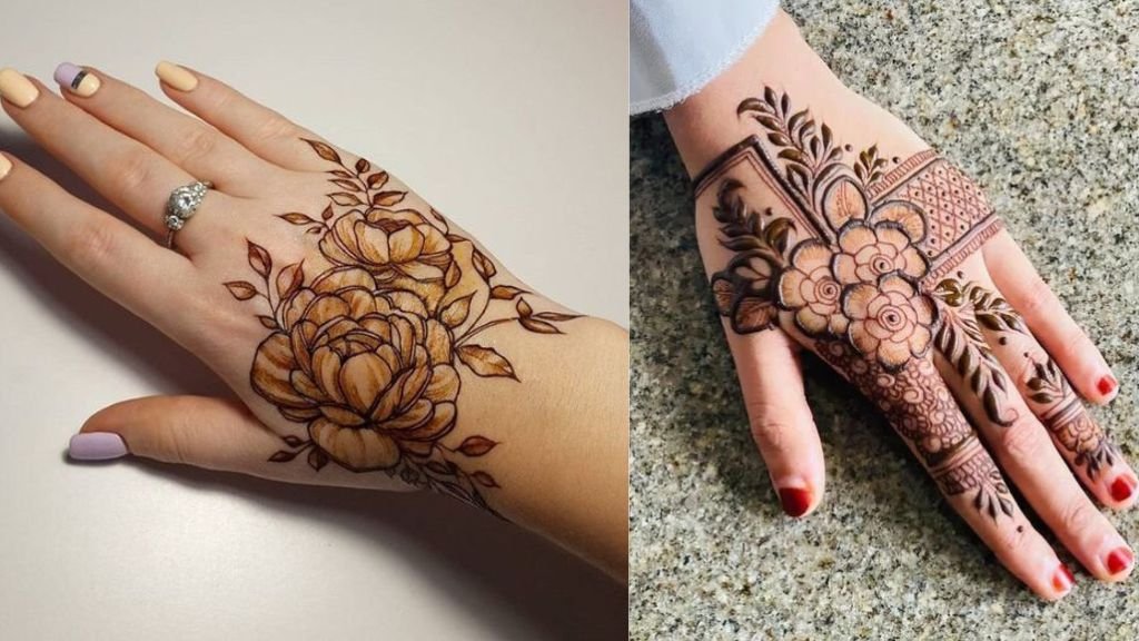 Gulab Mehnadi Design Photo