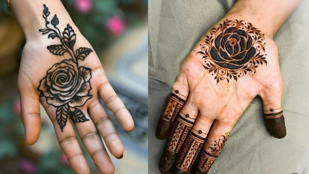 Gulab Mehnadi Design Photo