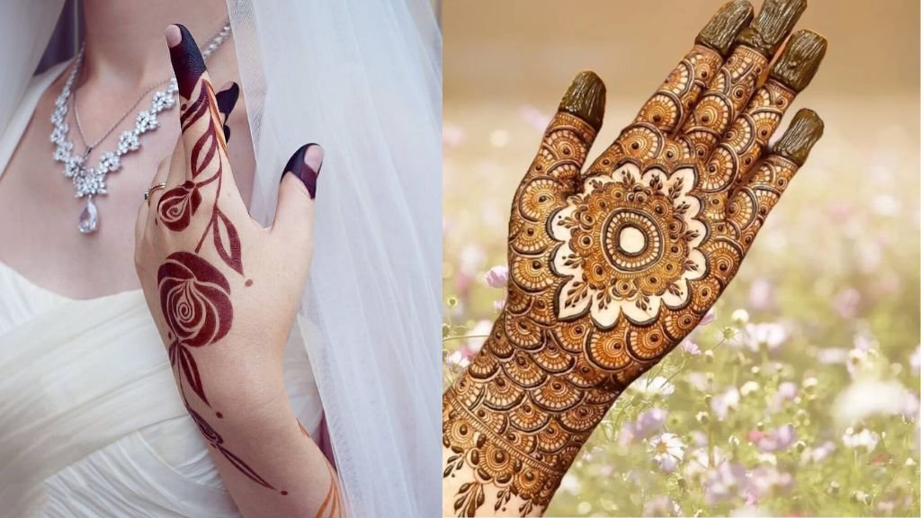 Gulab Mehnadi Design Photo