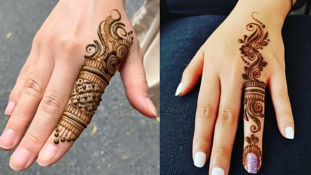 Sunder Mehandi Design Samne Hath