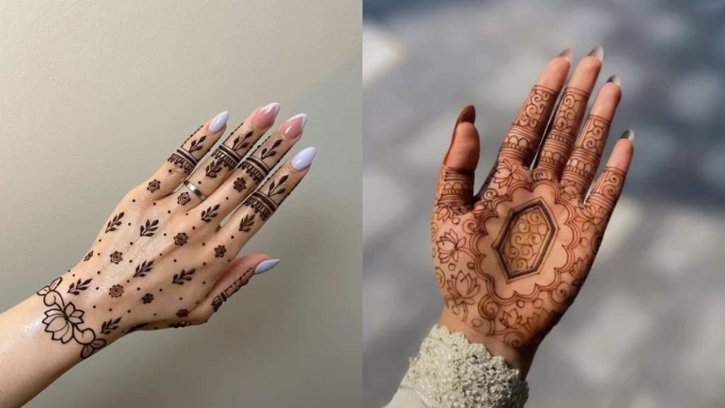 Sunder Mehandi Design Samne Hath