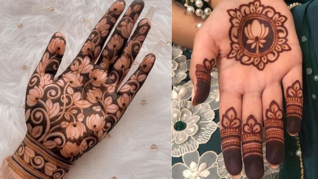 Sunder Mehandi Design Samne Hath