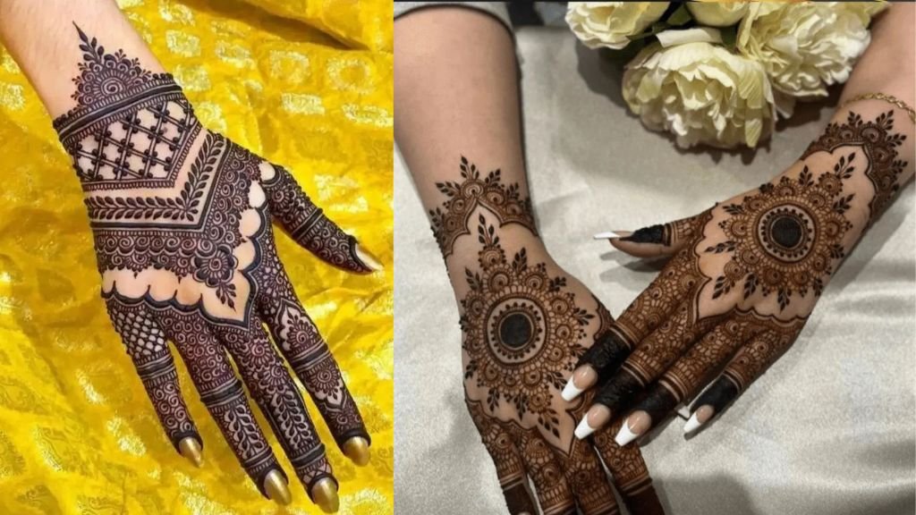 New Mehndi Design Back Hand