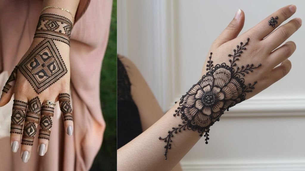 New Mehndi Design Back Hand