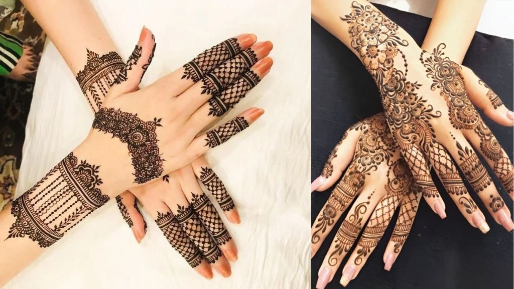 New Mehndi Design Back Hand