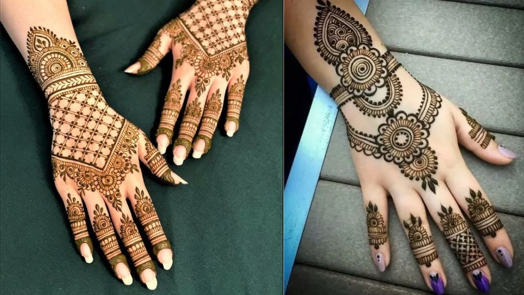 New Mehndi Design Back Hand