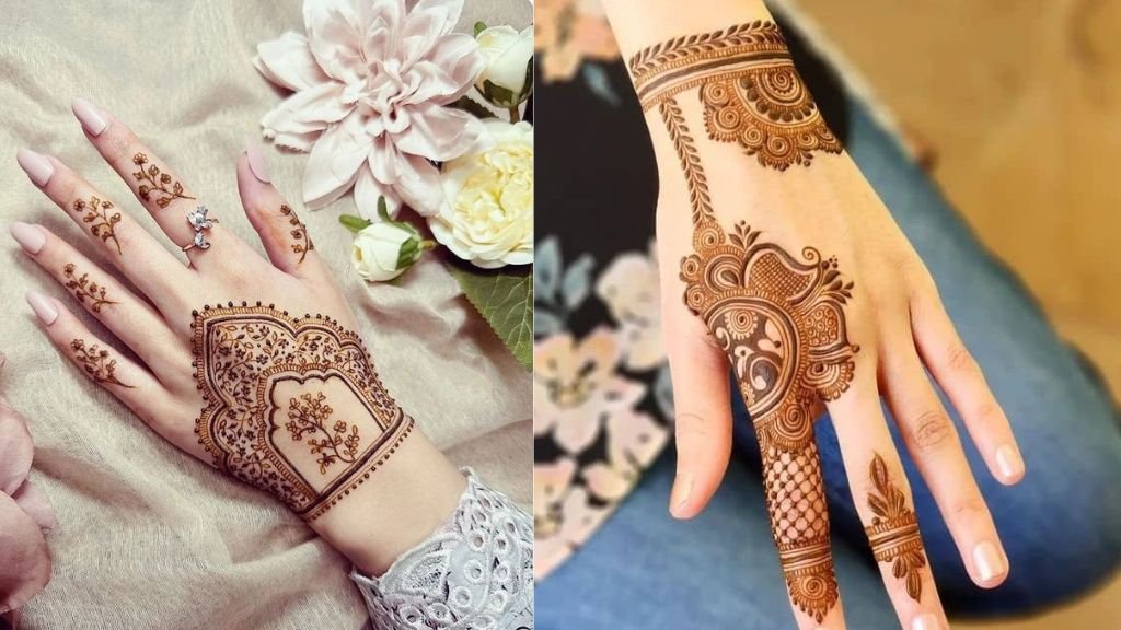 Unique Arabic Mehndi Design