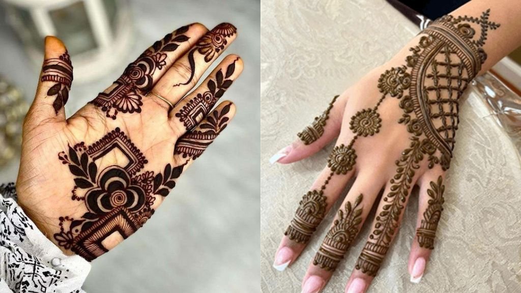 Unique Arabic Mehndi Design