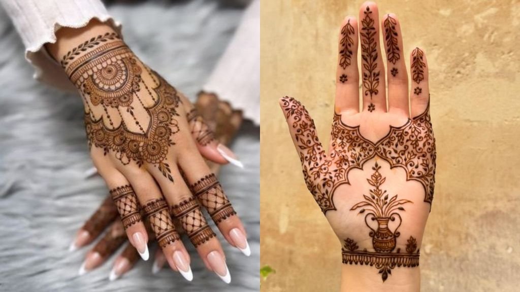 Unique Arabic Mehndi Design