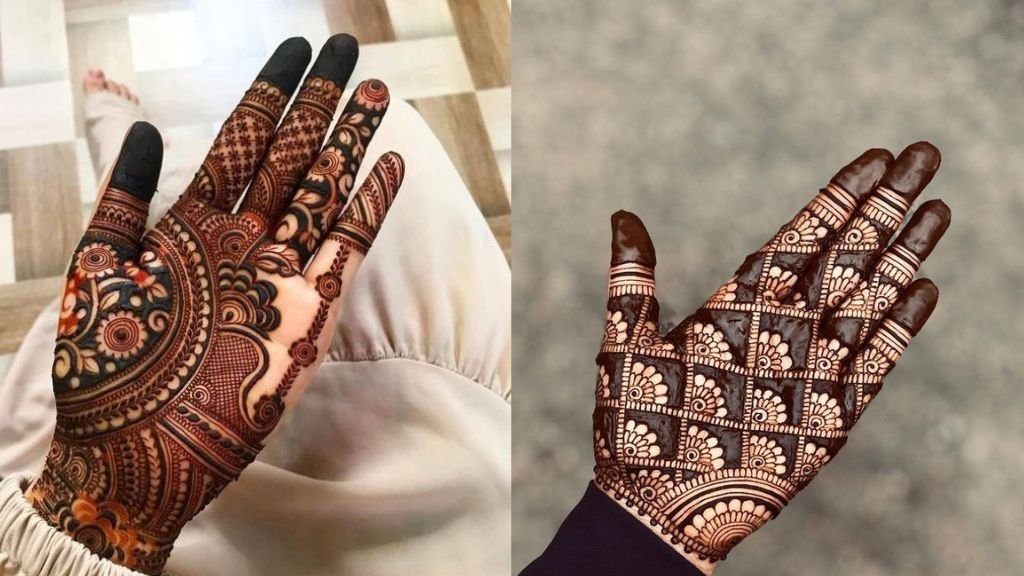 Unique Arabic Mehndi Design