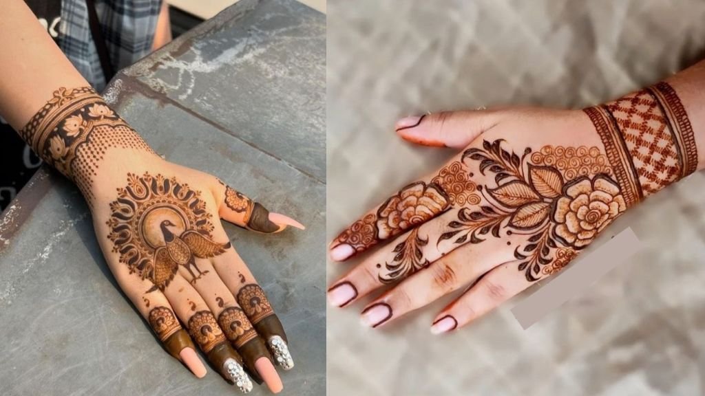 Unique Arabic Mehndi Design