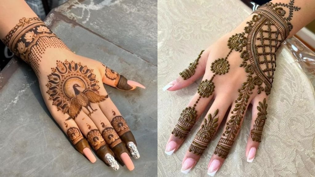 13 Back Hand Mehndi Design