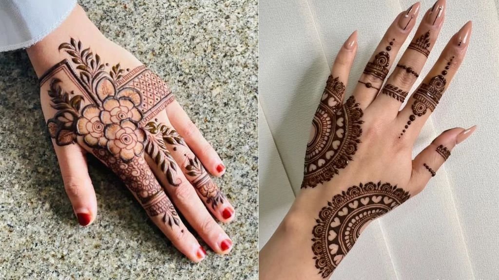 13 Back Hand Mehndi Design