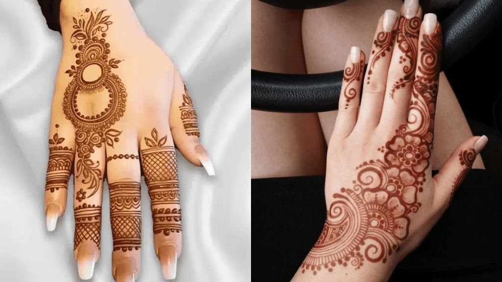 13 Back Hand Mehndi Design