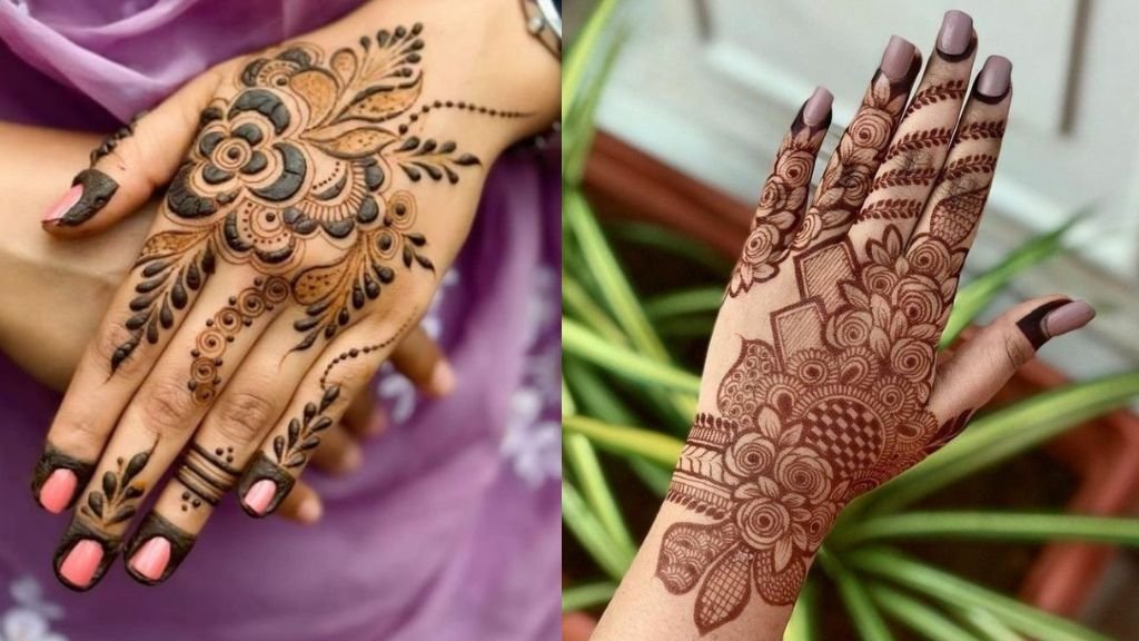 13 Back Hand Mehndi Design