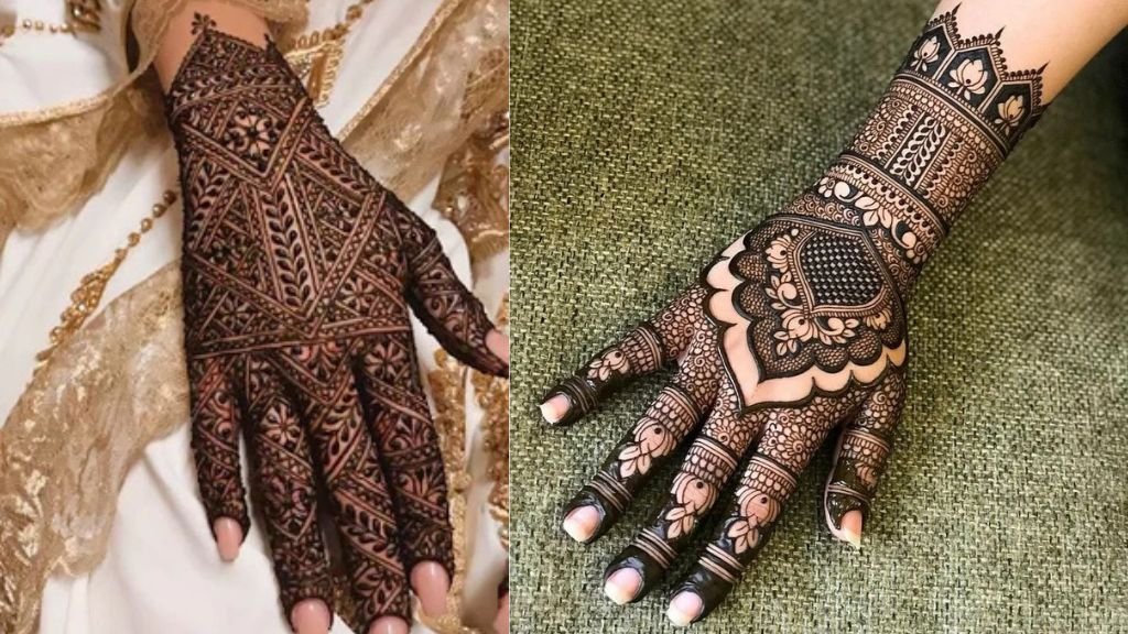 13 Back Hand Mehndi Design