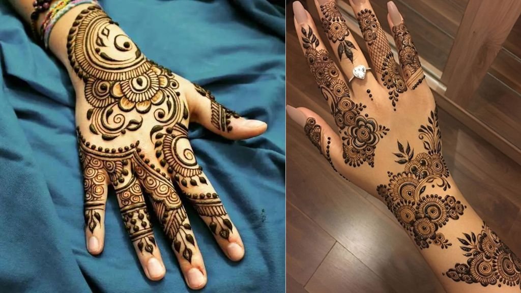 13 Back Hand Mehndi Design
