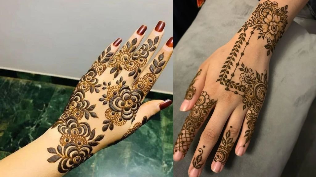 Simple Mehandi ki Design
