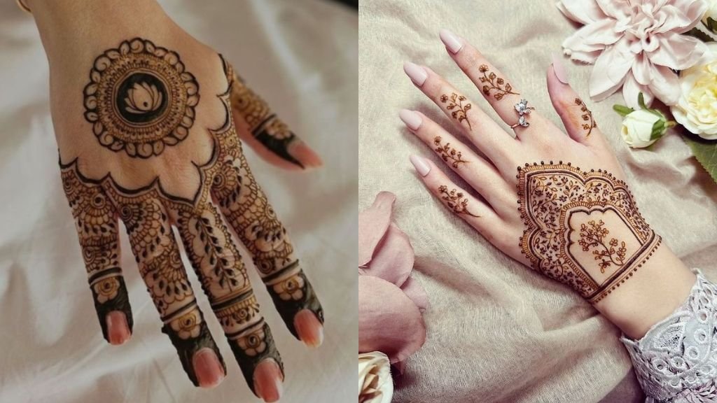 Simple Back Hand Mehndi Design