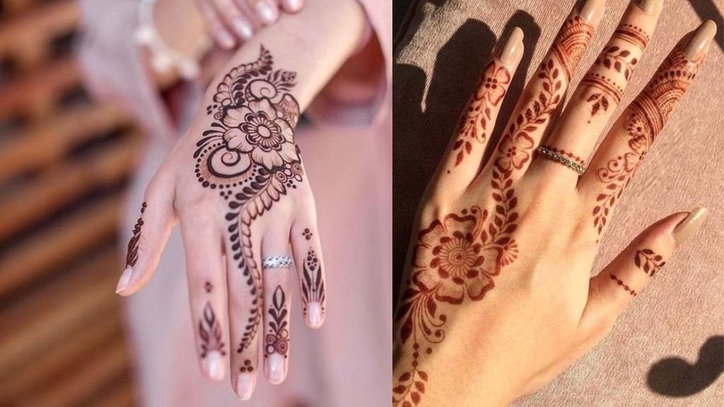Simple Back Hand Mehndi Design