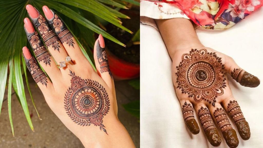 Simple Back Hand Mehndi Design