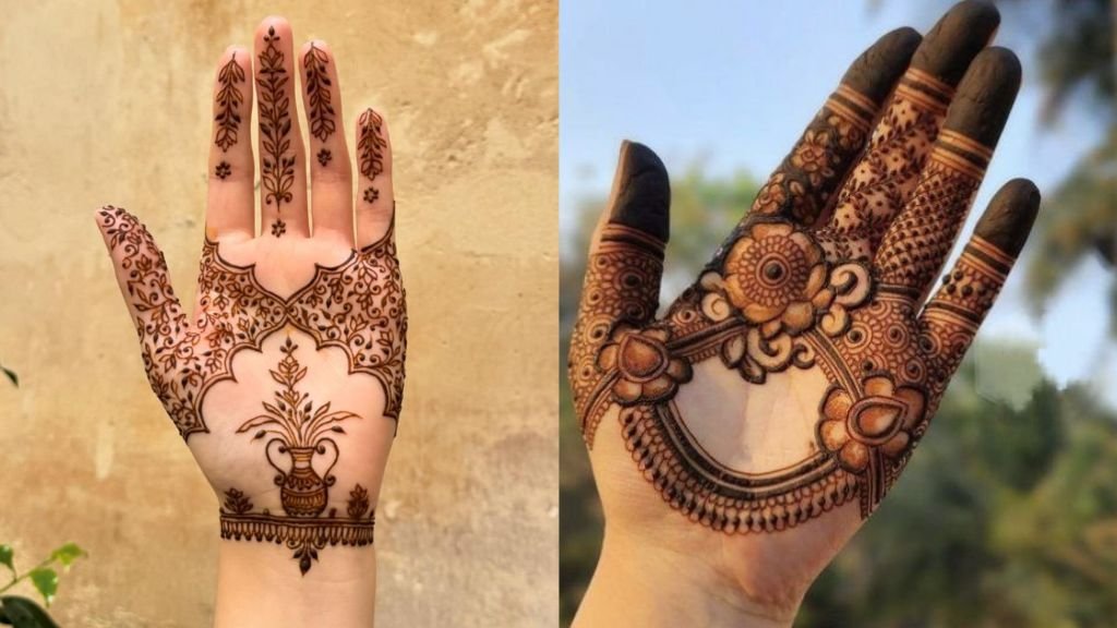 Simple Arabic Mehandi Design